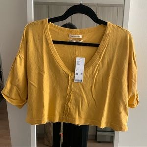 Urban outfitter crop tee top